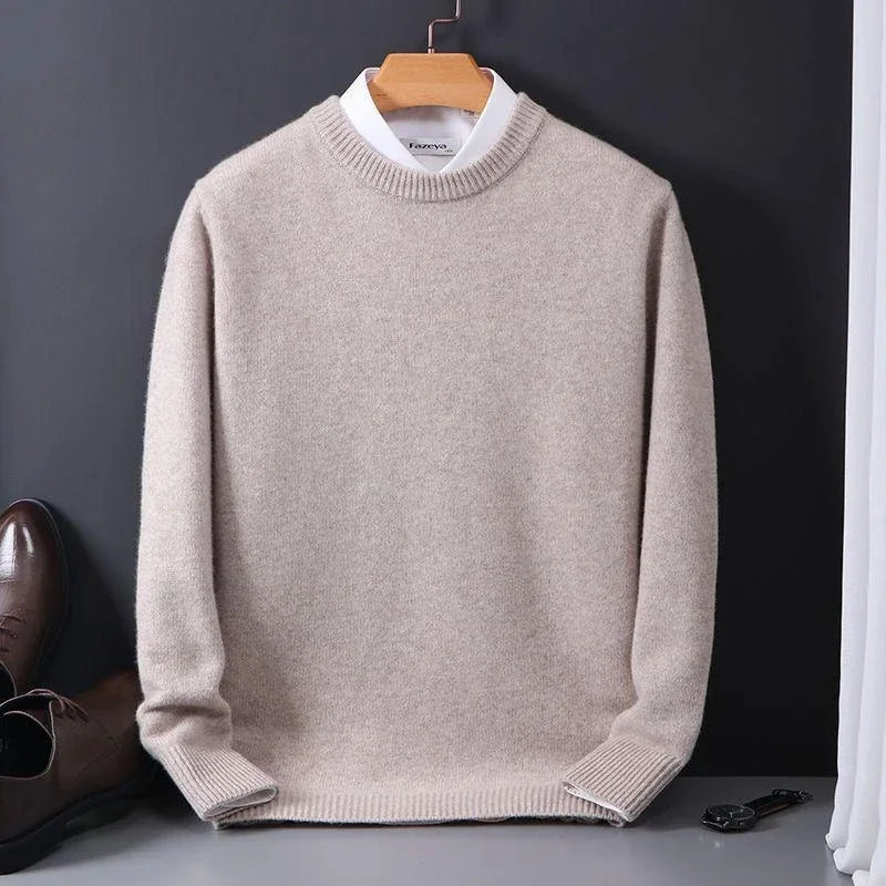 Ribbed Crewneck Sweater