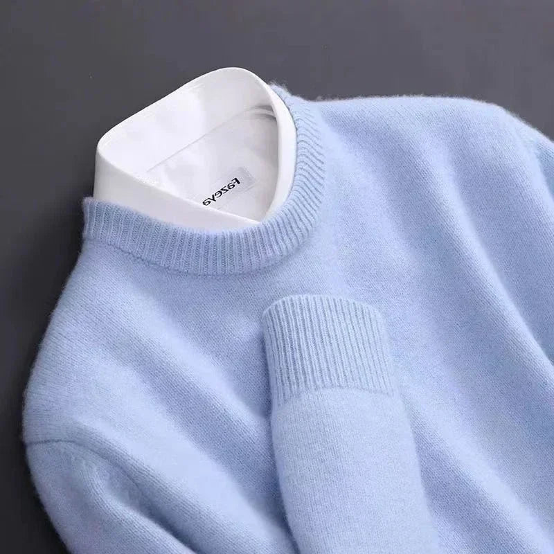 Ribbed Crewneck Sweater