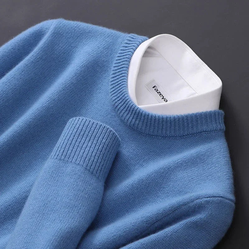 Ribbed Crewneck Sweater