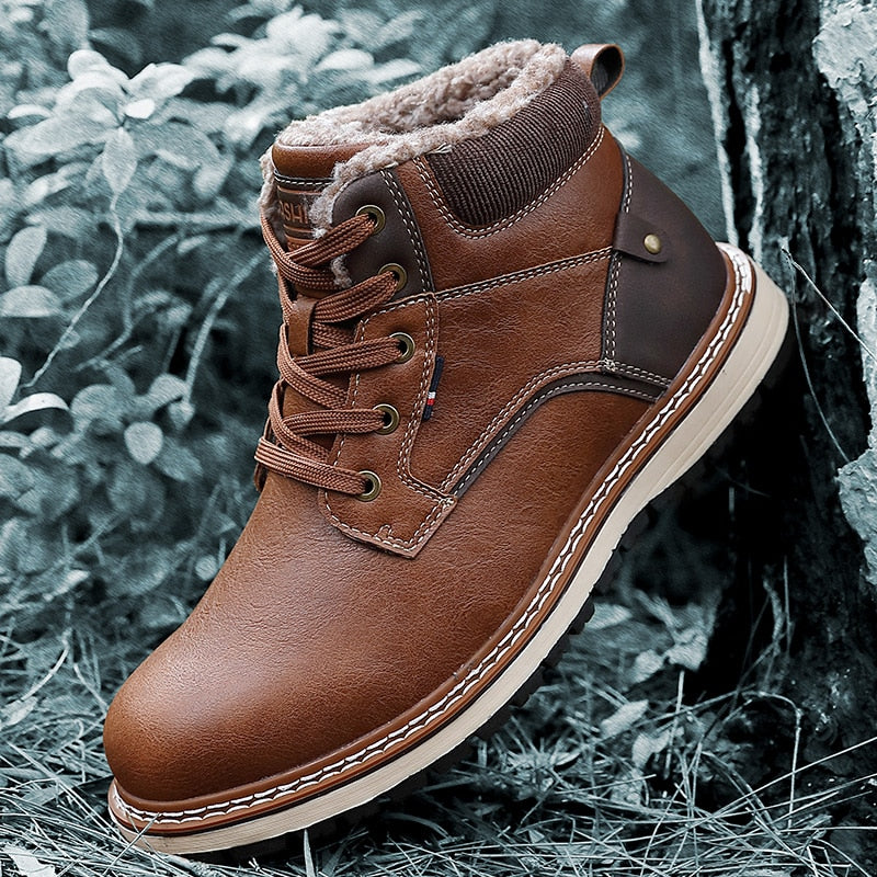 Forge Men’s Leather Winter Boots
