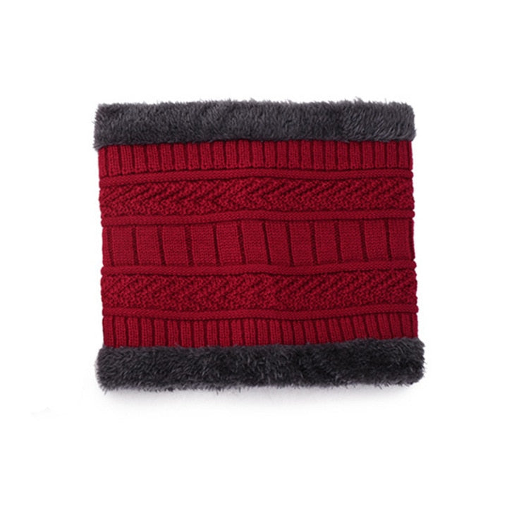 Arctic Knit Beanie with Faux Fur Lining
