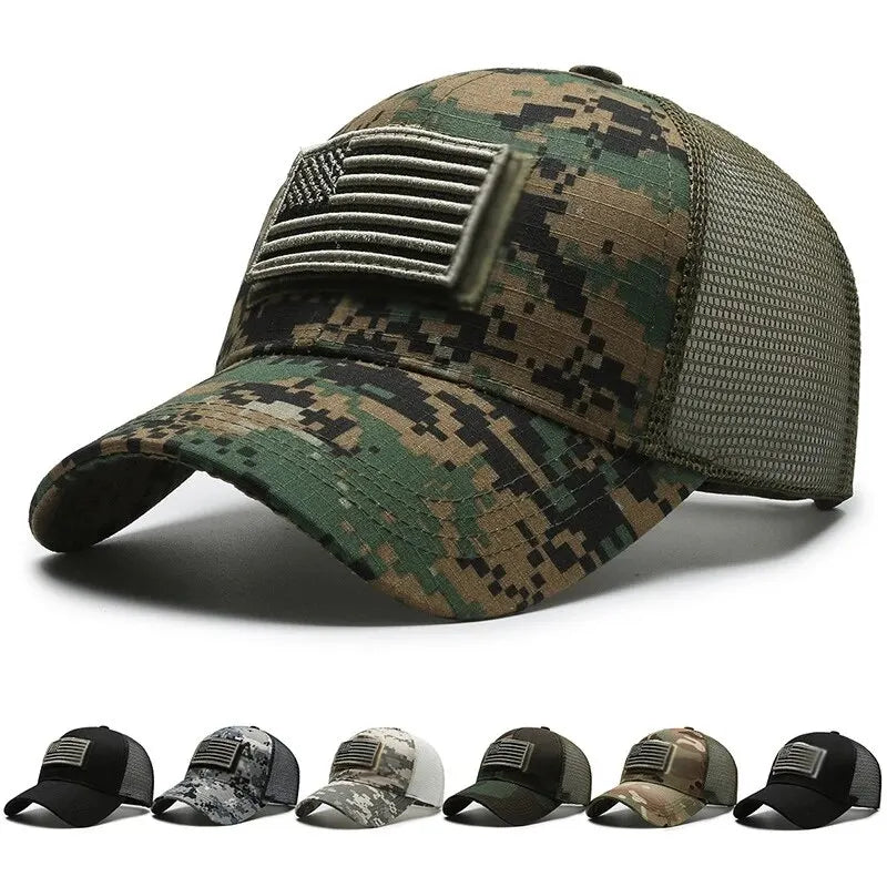 Camouflage Mesh Baseball Cap