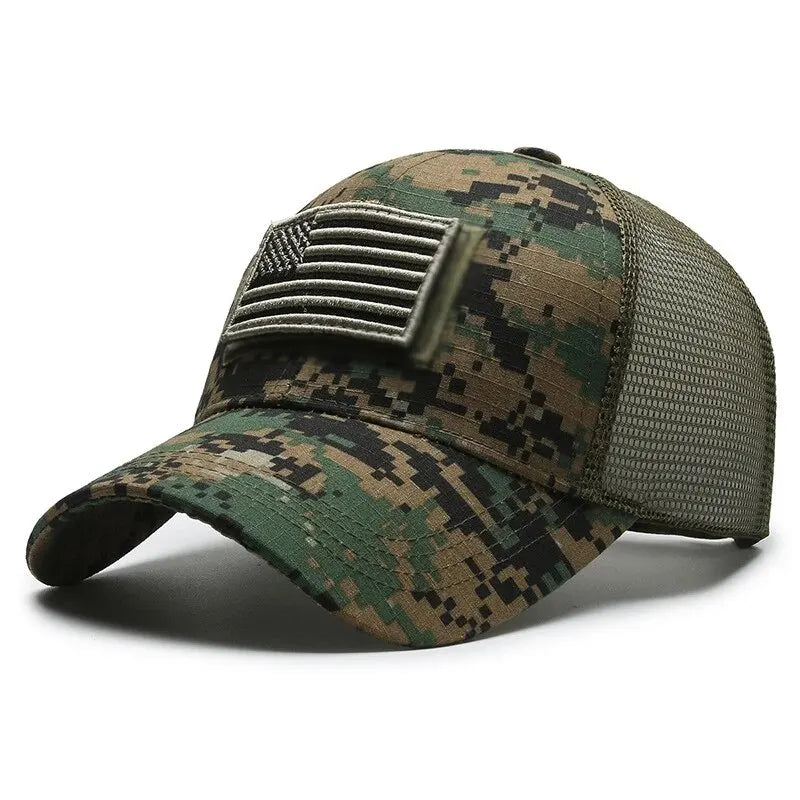 Camouflage Mesh Baseball Cap