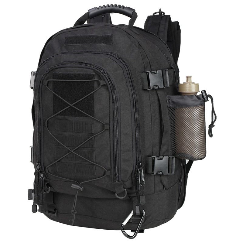 60L Military Tactical Backpack – Expandable Outdoor Rucksack with MOLLE System