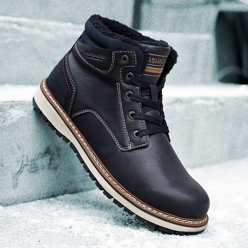 Forge Men’s Leather Winter Boots