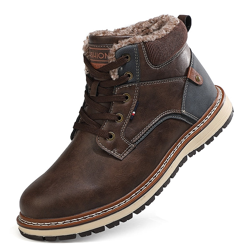 Forge Men’s Leather Winter Boots