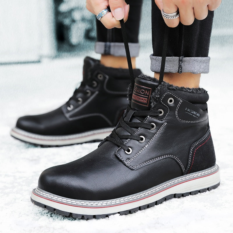 Forge Men’s Leather Winter Boots