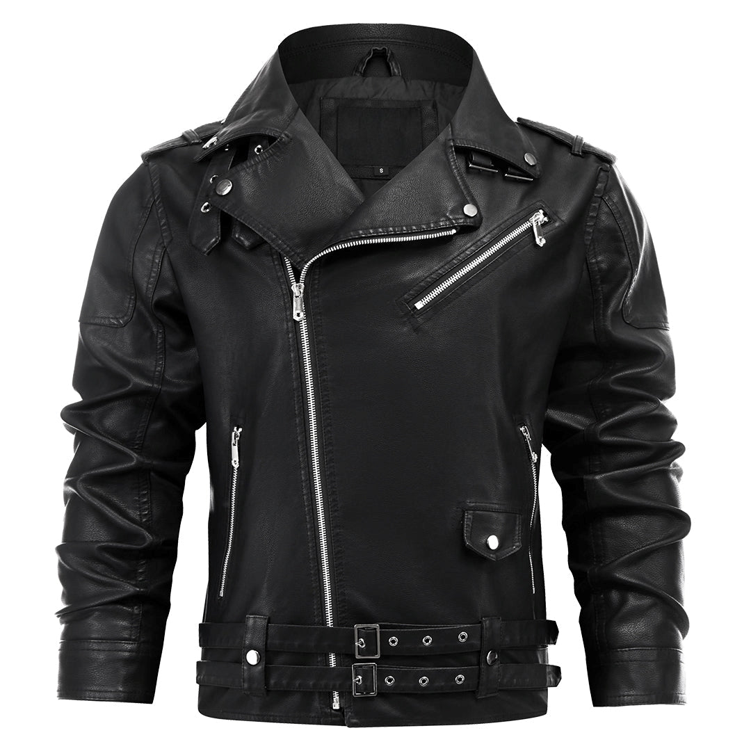 Maverick PU Leather Jacket