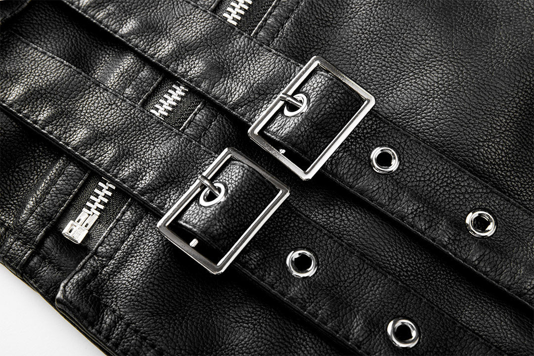 Maverick PU Leather Jacket