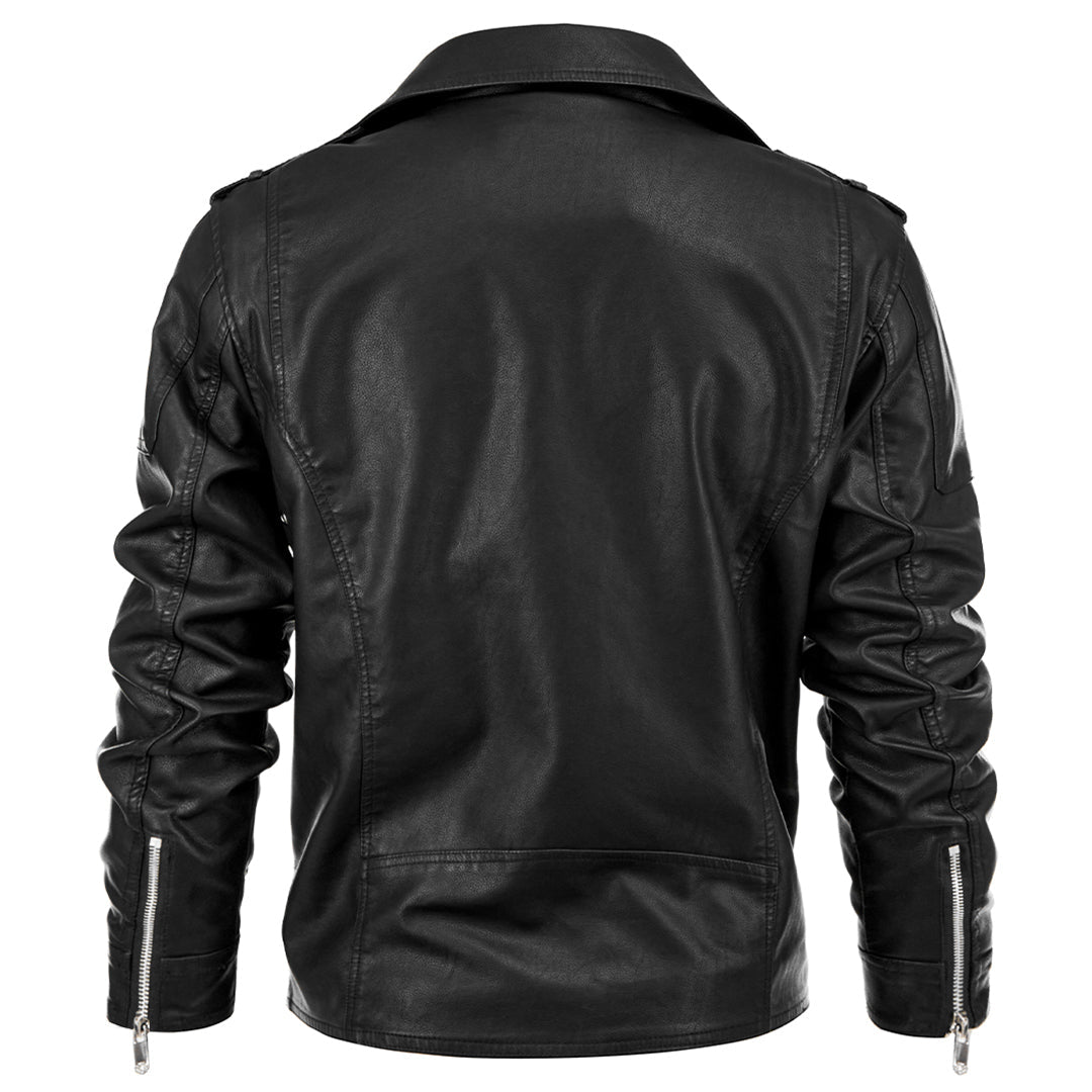 Maverick PU Leather Jacket