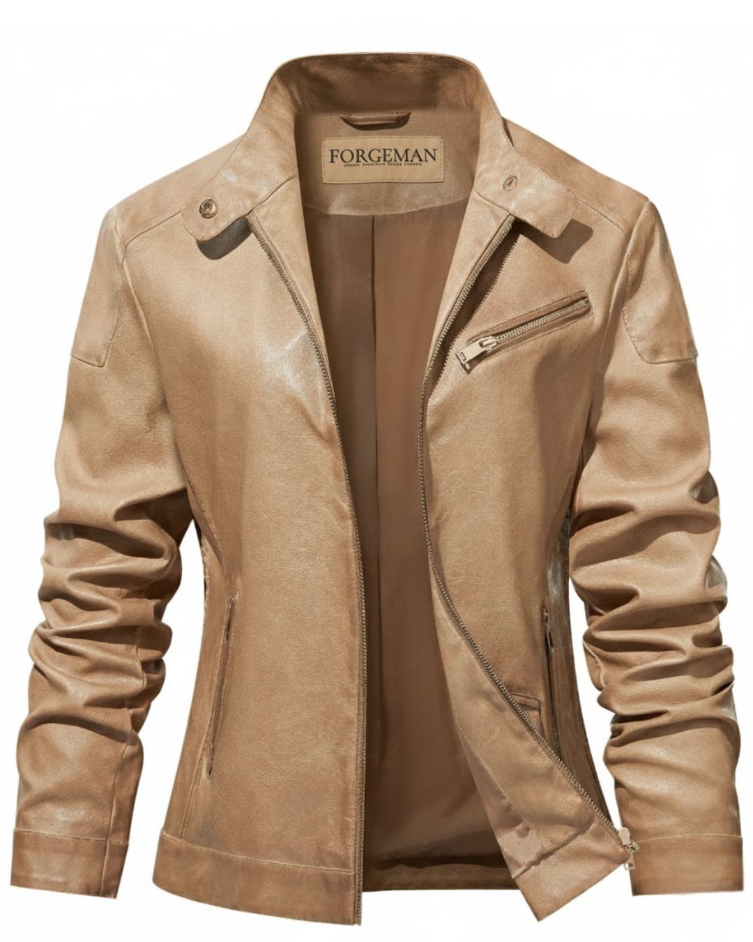 Desert Rose PU Leather Jacket