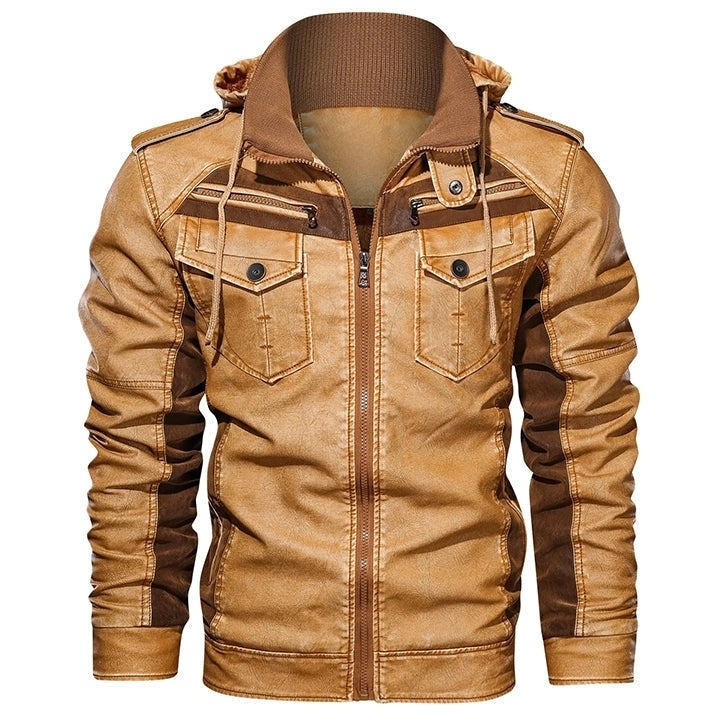 Outlaw Trucker PU Leather Jacket