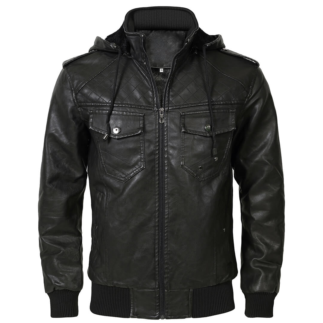 Quilted Bomber Jacket
