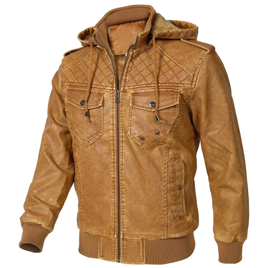 Quilted Bomber Jacket