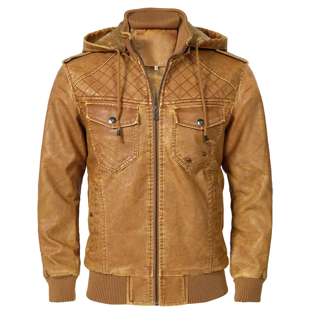 Quilted Bomber Jacket