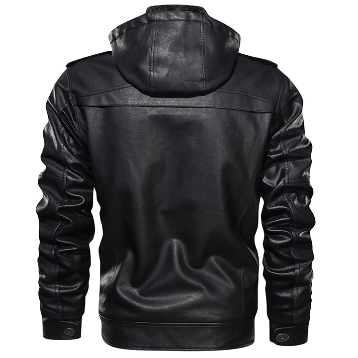 Outlaw Trucker PU Leather Jacket
